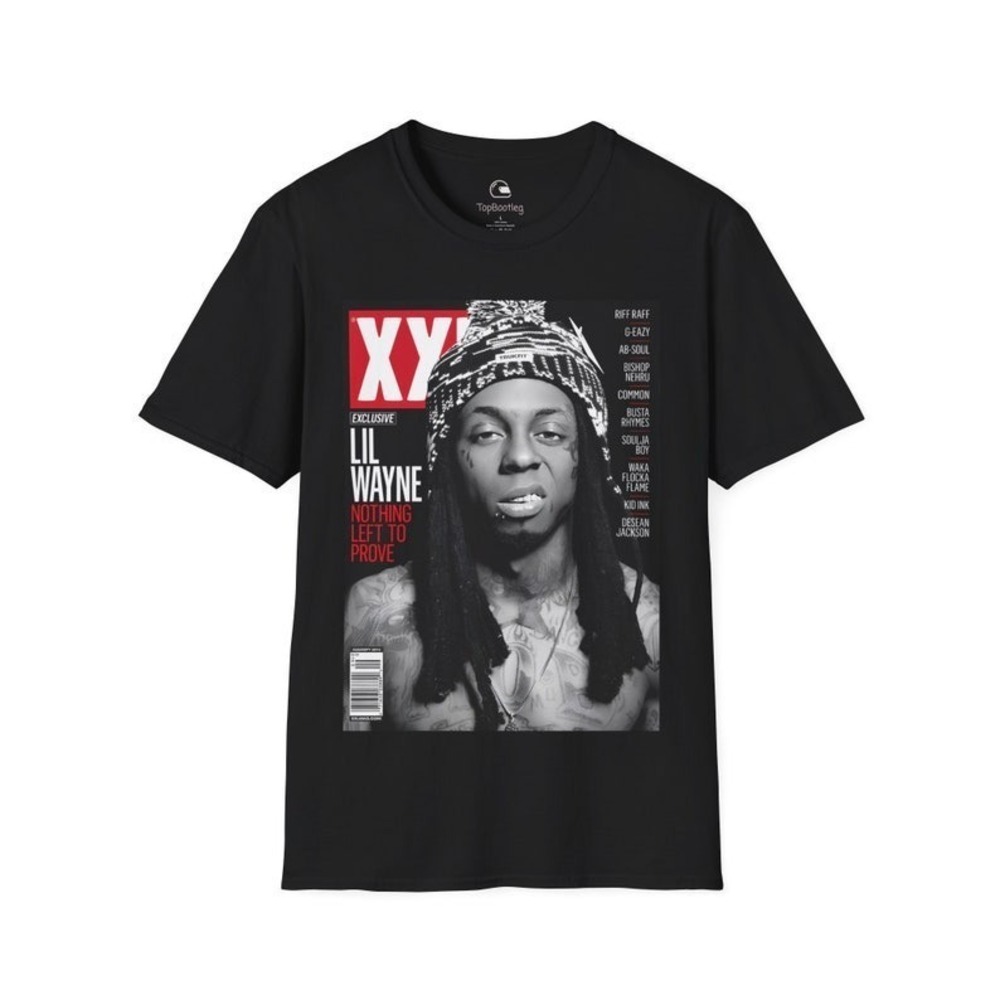Lil Wayne XXL August 2014 Cover Bootleg T-Shirt